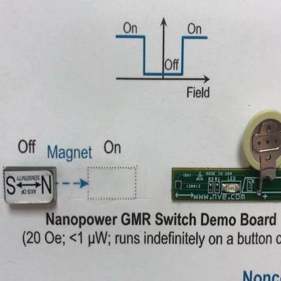 低功率微小磁感測開關IC應用 Nanopower Digital