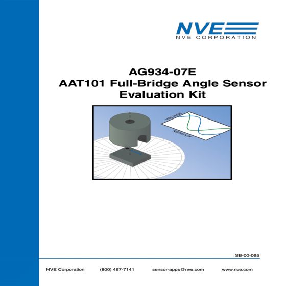 全橋角度感測晶片應用套件 AG934-07E AAT101 Full-Bridge Angle Sensor Evaluation Kit