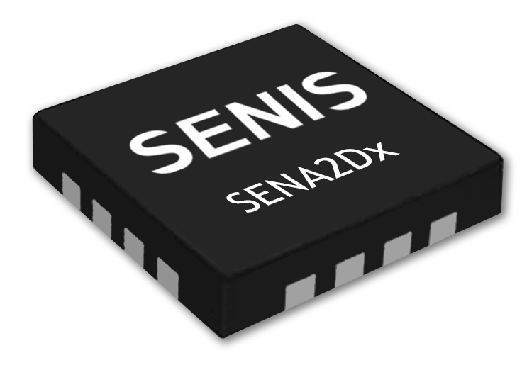 ACCURATE AND FAST MAGNETIC ANGLE SENSOR – SENA2Dx 高精準的磁性角度感測晶片