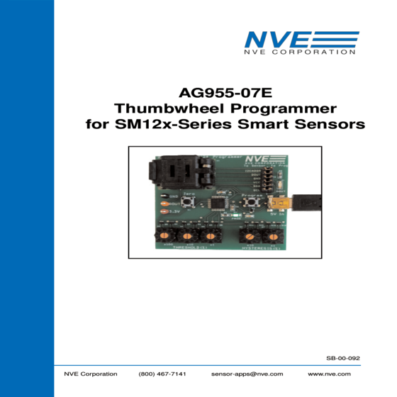 AG955-07E Self-Contained SM12x Programmer